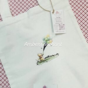 Winnie the Pooh Balloon Tote Bag