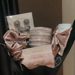 Luxury Hair Accessories & Jhumka Gift Bouquet