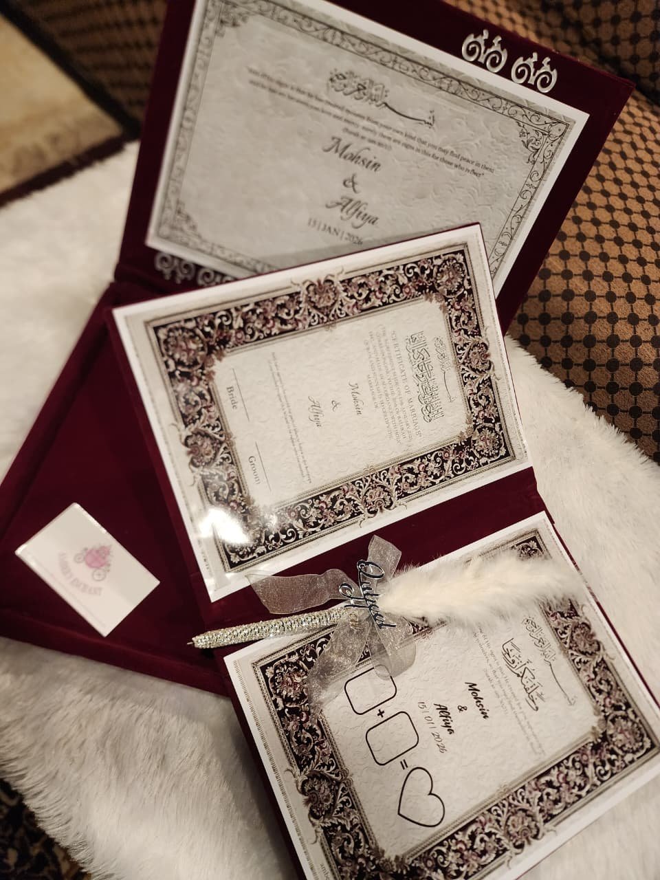 Wedding Certificates