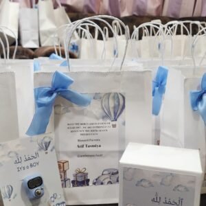 Baby Boy Return Favor Bags & Welcome Hampers ( 60 Pcs )